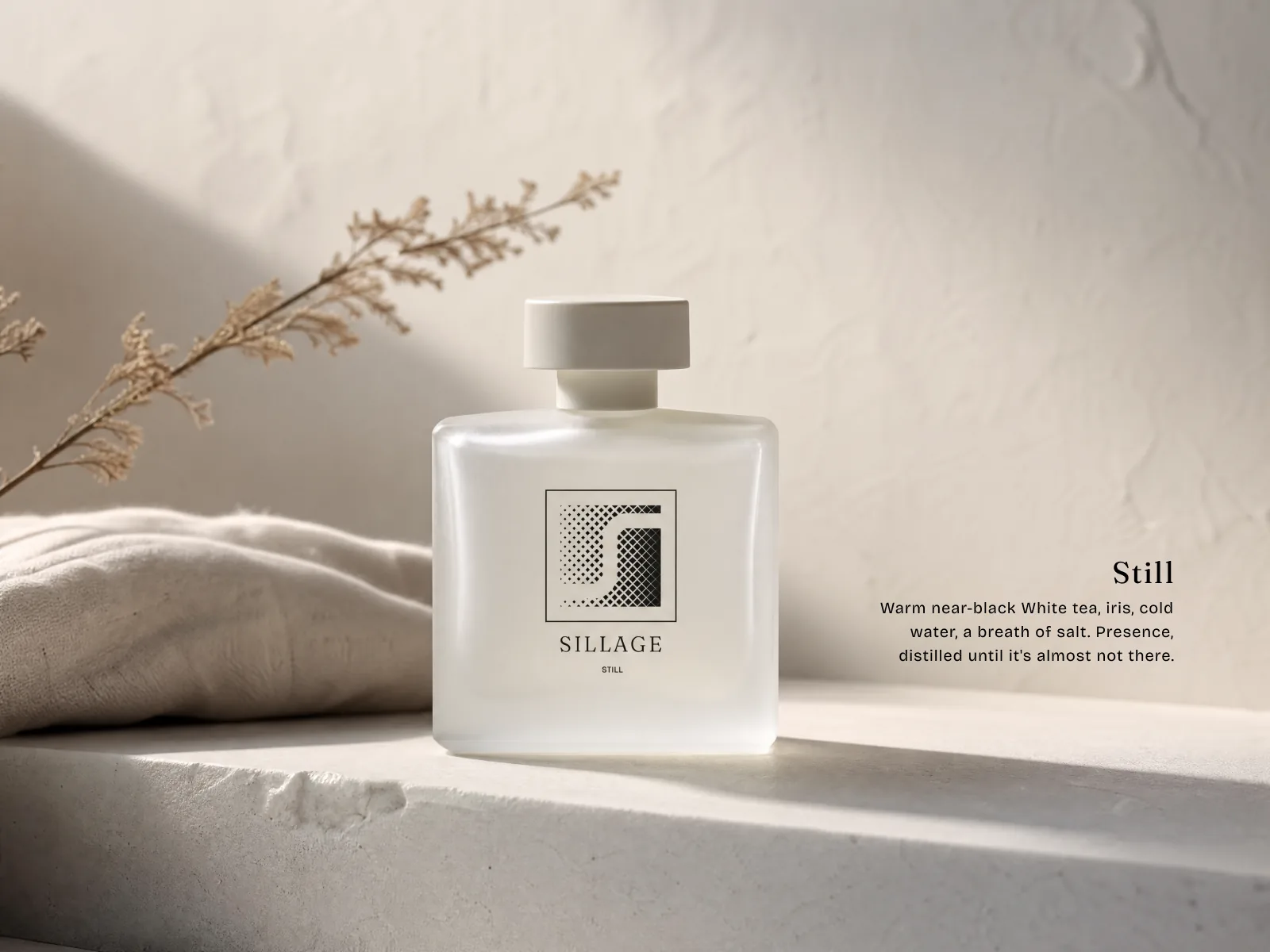 Sillage — Still scent bottle
